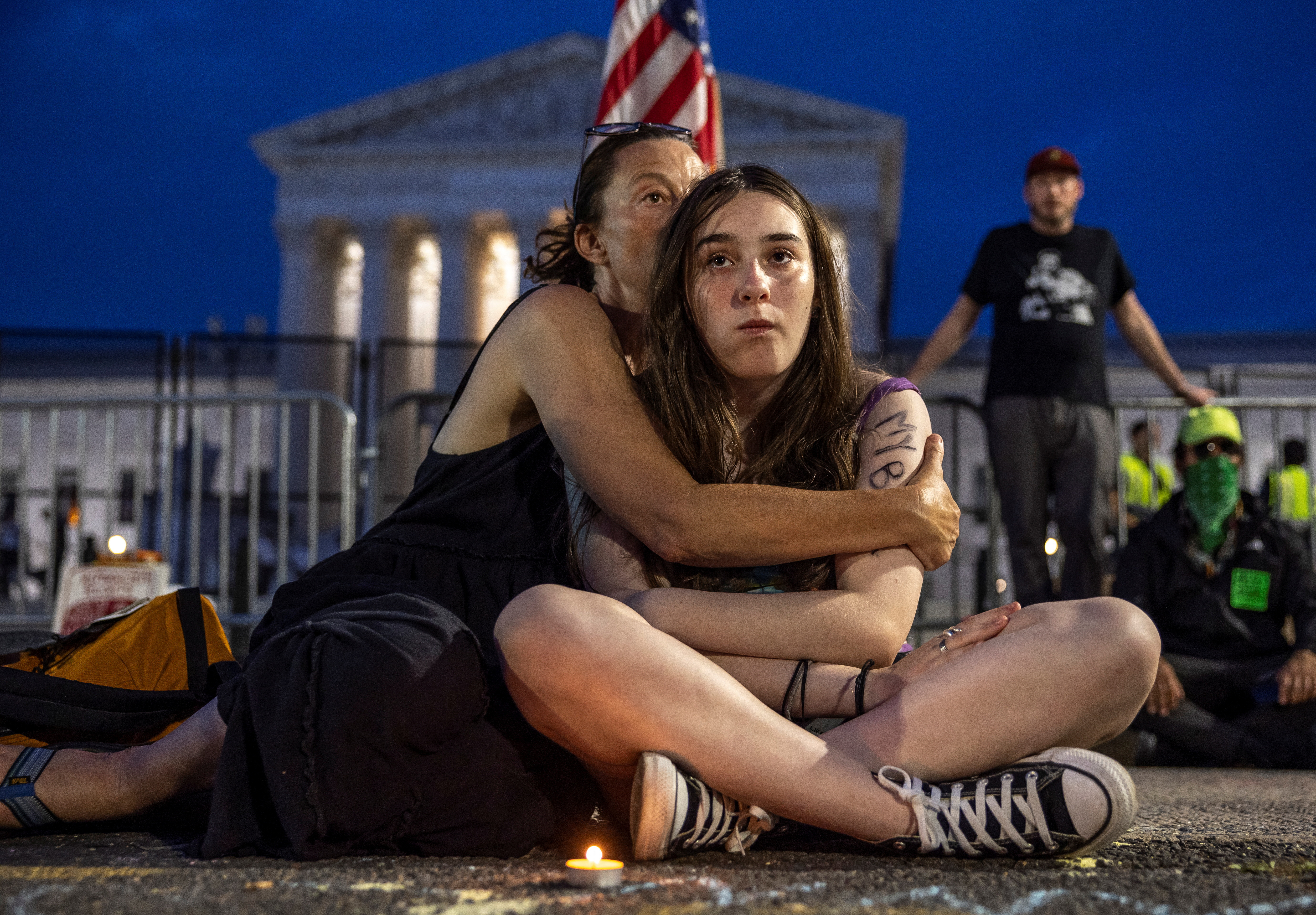 image Abortion ruling casts cloud over usual cheer at U.S. Pride parades