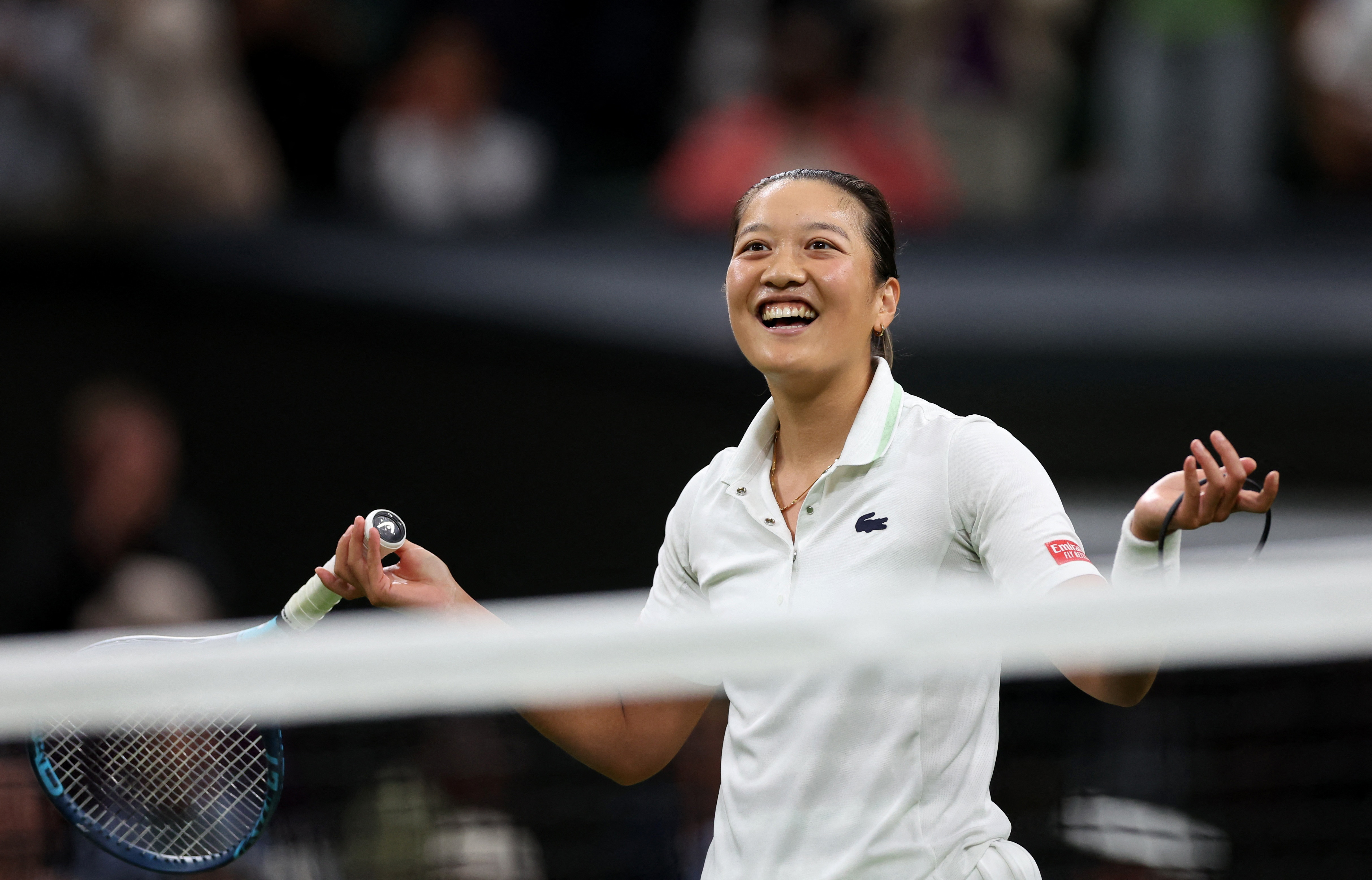 image Serena stunned by Tan in late night Wimbledon epic