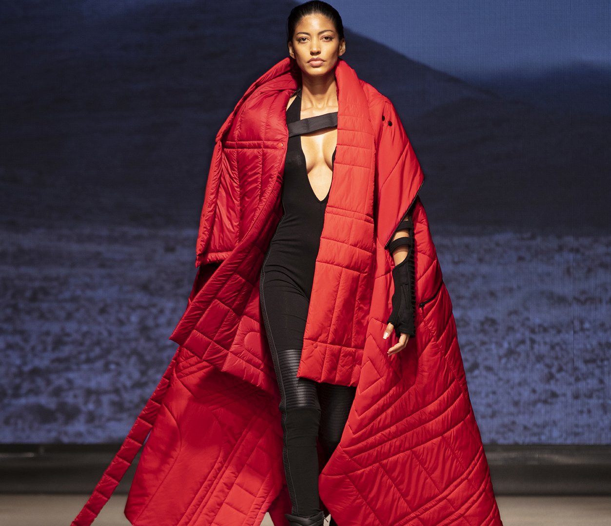 image METATRON: DEMOBAZA Highlights structure and utility at LA Fashion Week