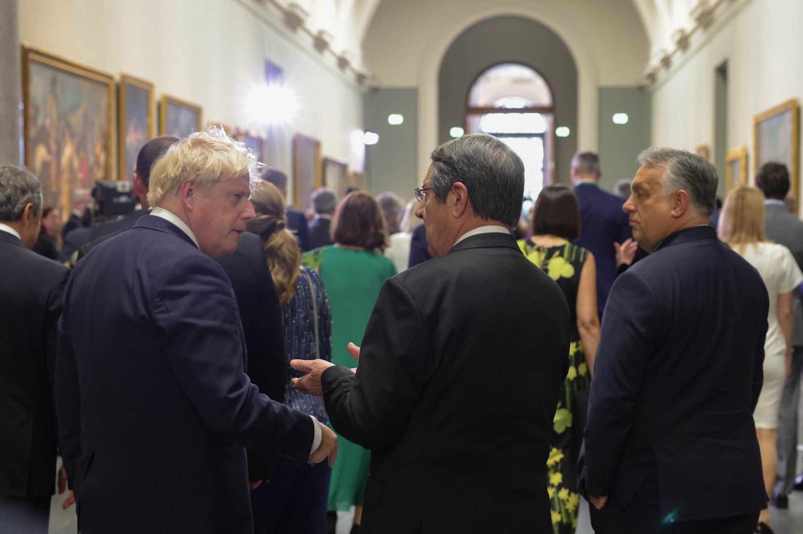 image Anastasiades discusses stalemate in Cyprus problem with US President, UK PM