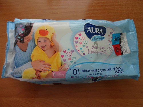 image Baby wipes AURA are withdrawn from the EU market