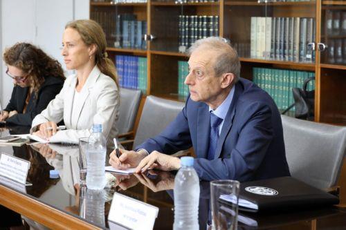 image Varosha briefing for visiting Italian MP