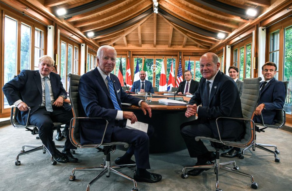 image G7 aims to raise $600 billion to counter China&#8217;s Belt and Road