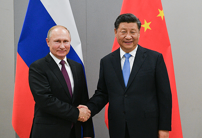 image China&#8217;s Xi criticises sanctions &#8216;abuse&#8217;, Putin scolds the West
