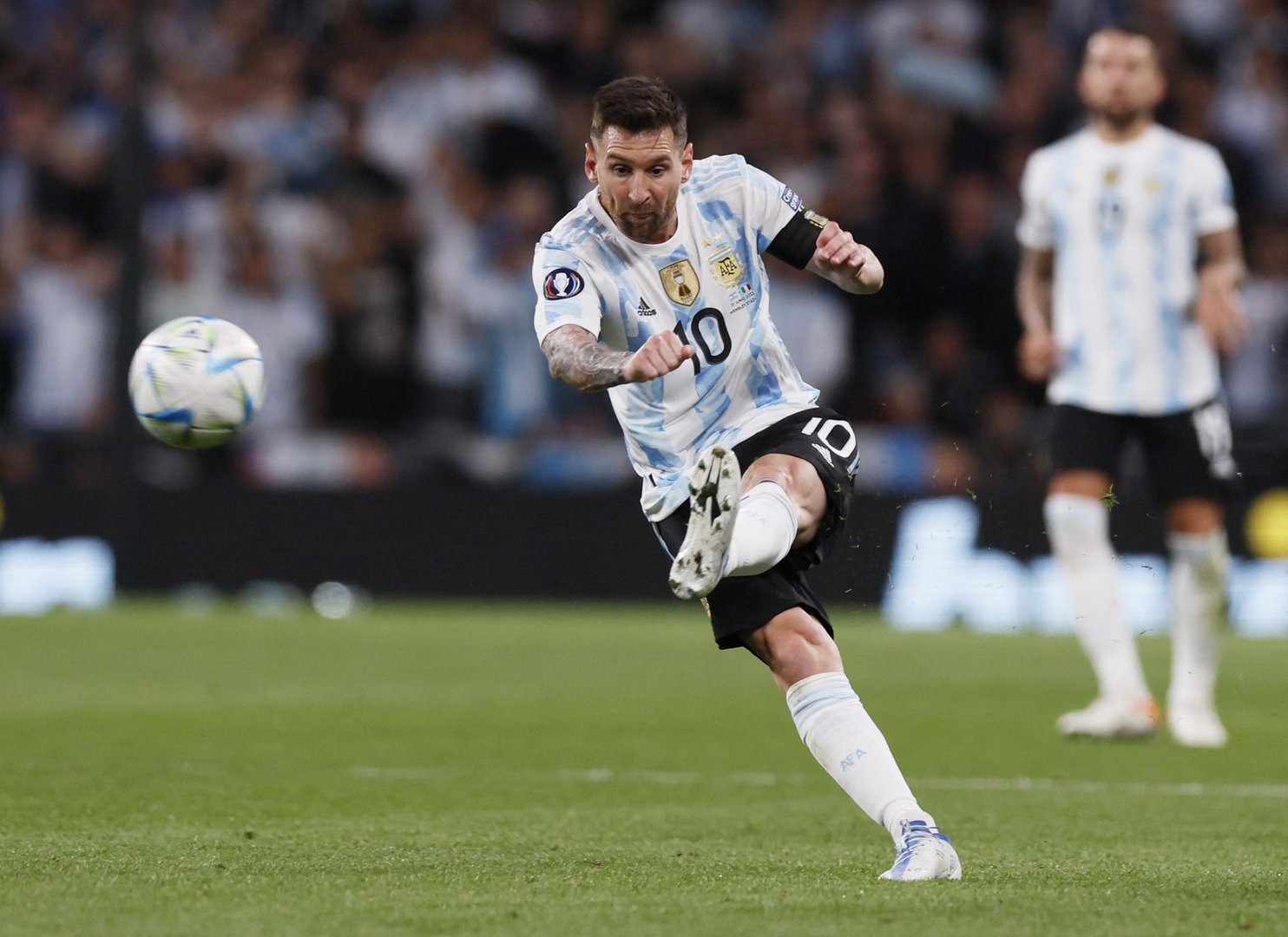 image Messi and Ronaldo star in Nations League