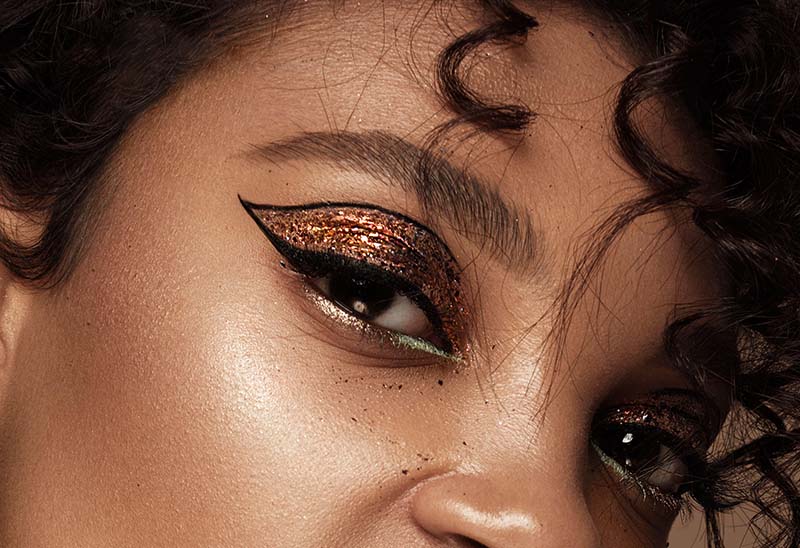 image How to work the glitter beauty trend and shimmer through the summer