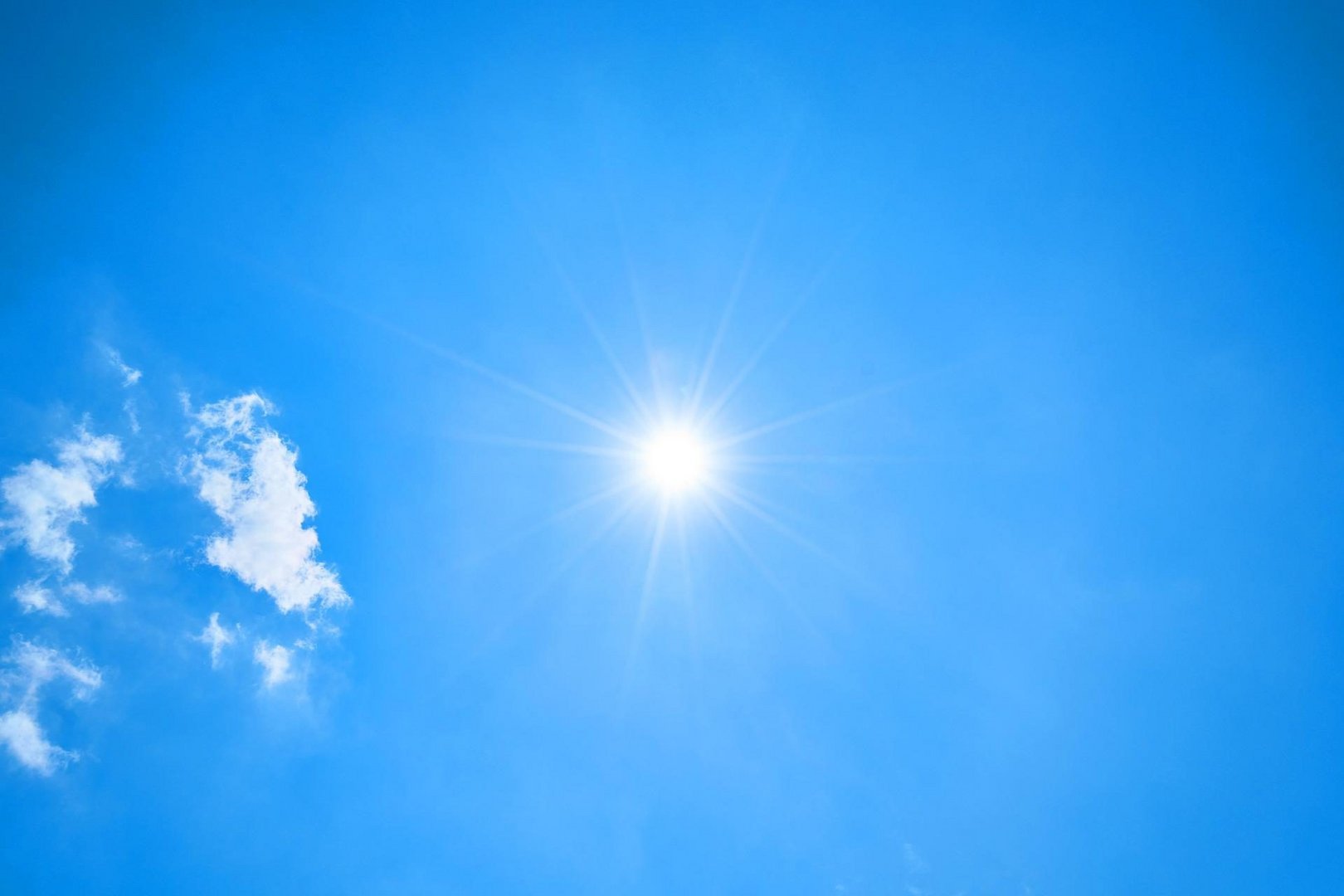 image Today&#8217;s weather: Sunny, temperatures rise to 38C