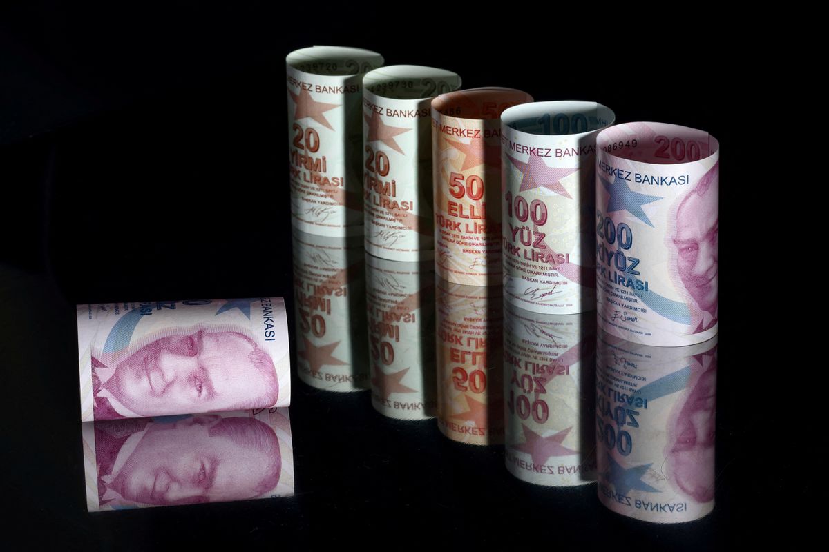 image Turkey&#8217;s lira slides against dollar, down 23 per cent so far this year