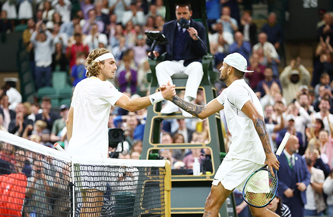 image &#8216;He has an evil side&#8217; &#8211; Tsitsipas and Kyrgios continue row off-court