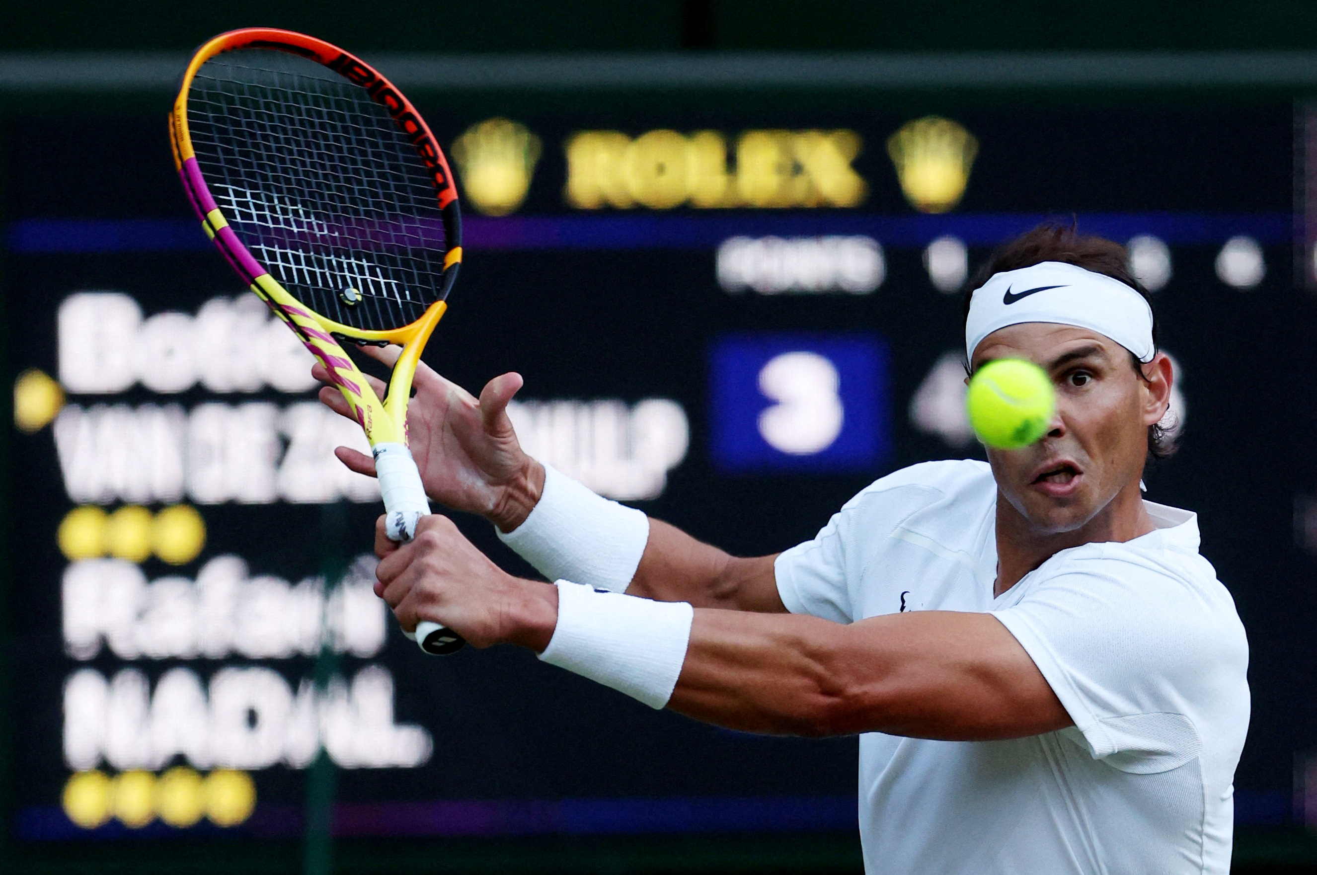 image Improving Nadal flies past Van de Zandschulp into quarters