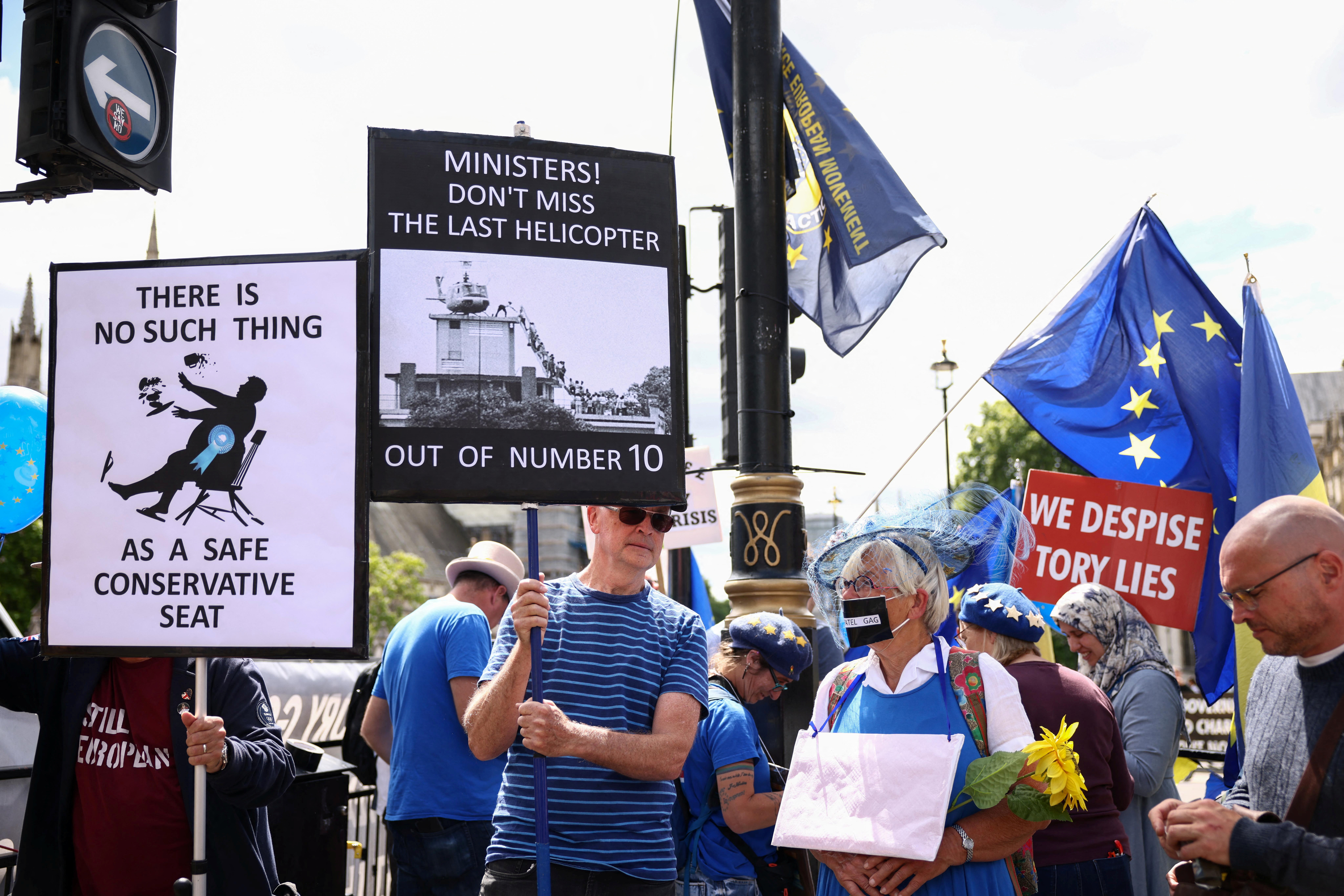 image Fifty ministers quit government but Boris Johnson defiantly hangs onto power