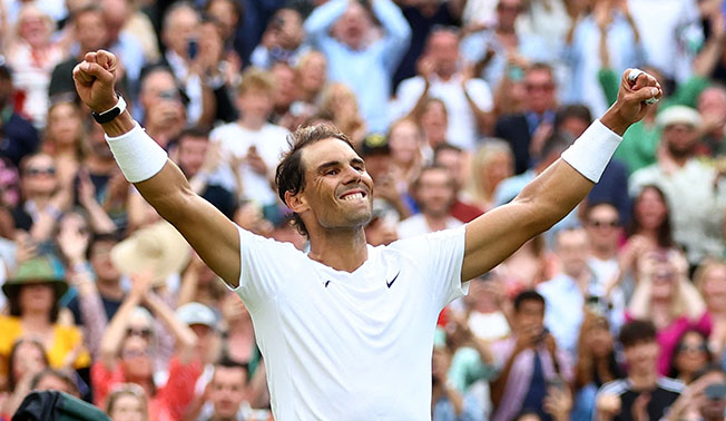 image Ailing Nadal finds mental steel to edge Fritz