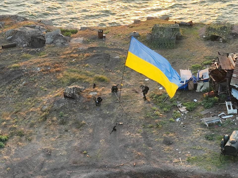 image Snake Island is a warning to Russia, Ukraine &#8220;will not be broken&#8217;, Zelenskiy