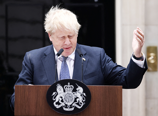 image Bye bye Boris: Johnson bows out with regrets but no apologies (Updated)