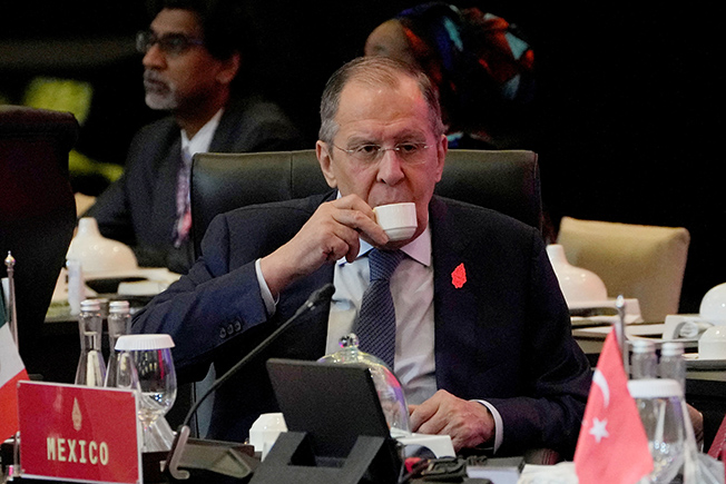 image War dominates G20 meeting as Russia chides West&#8217;s &#8216;frenzied&#8217; criticism