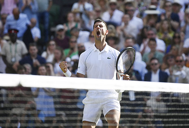 image Djokovic hits back to beat Norrie and set up Kyrgios final