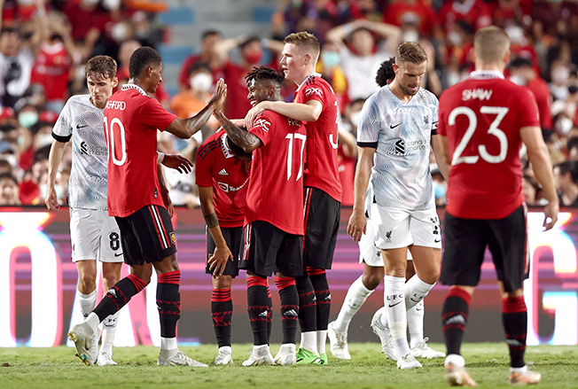 image Ten Hag off to perfect start as United thrash Liverpool in Thailand