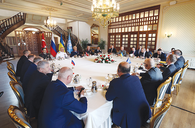 image Turkey reports deal to restore Ukrainian grain exports, UN says more work needed (update)