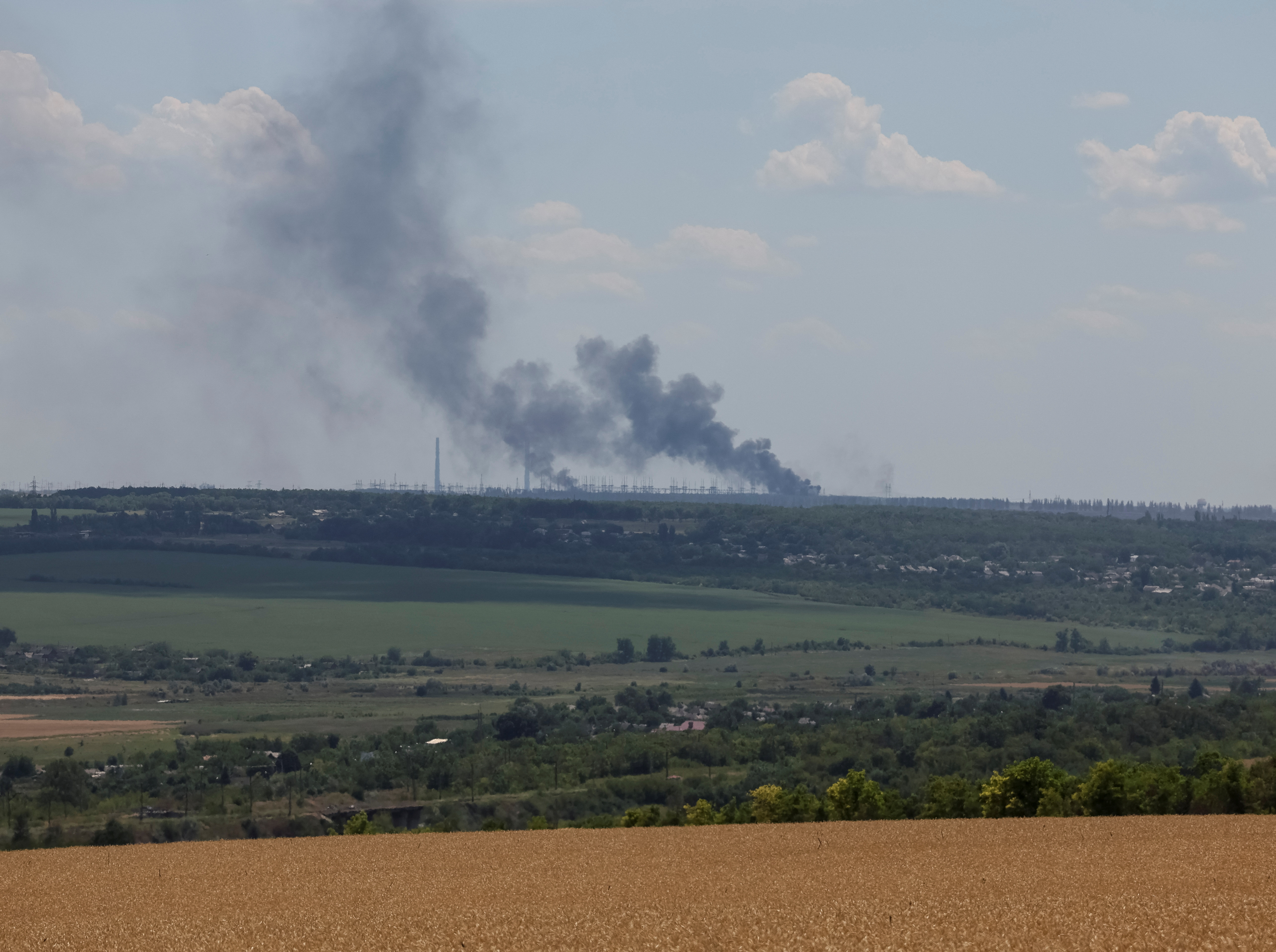 image Separatist official says Russian and proxy forces enter Ukraine&#8217;s Siversk -TASS