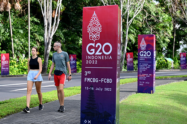 image G20 finance chiefs resolved on food security; war prevents communique