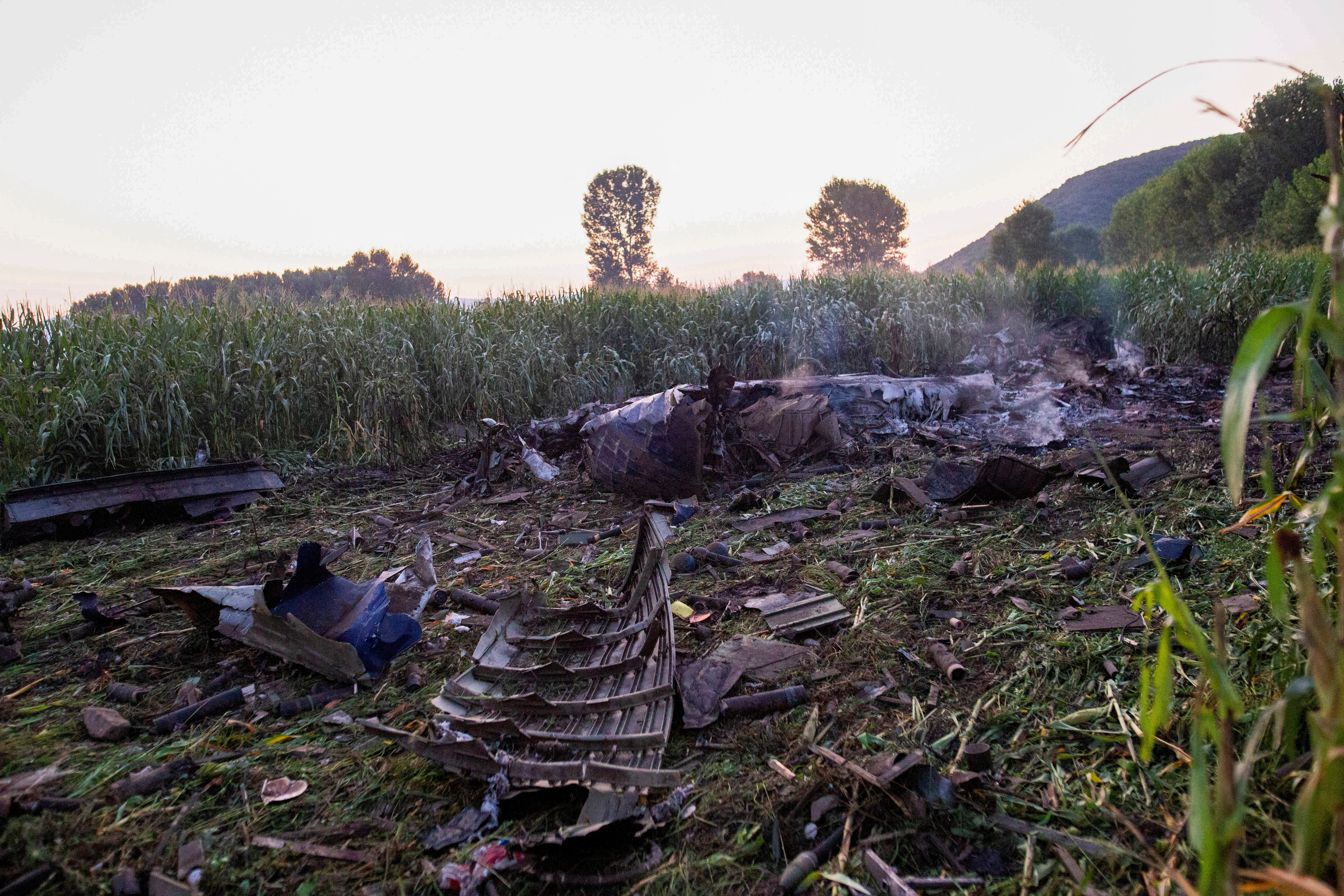 image Crew members killed in Ukraine cargo plane crash in northern Greece (update 3)