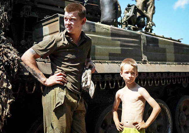 image Russia says peace in Ukraine will be on its terms
