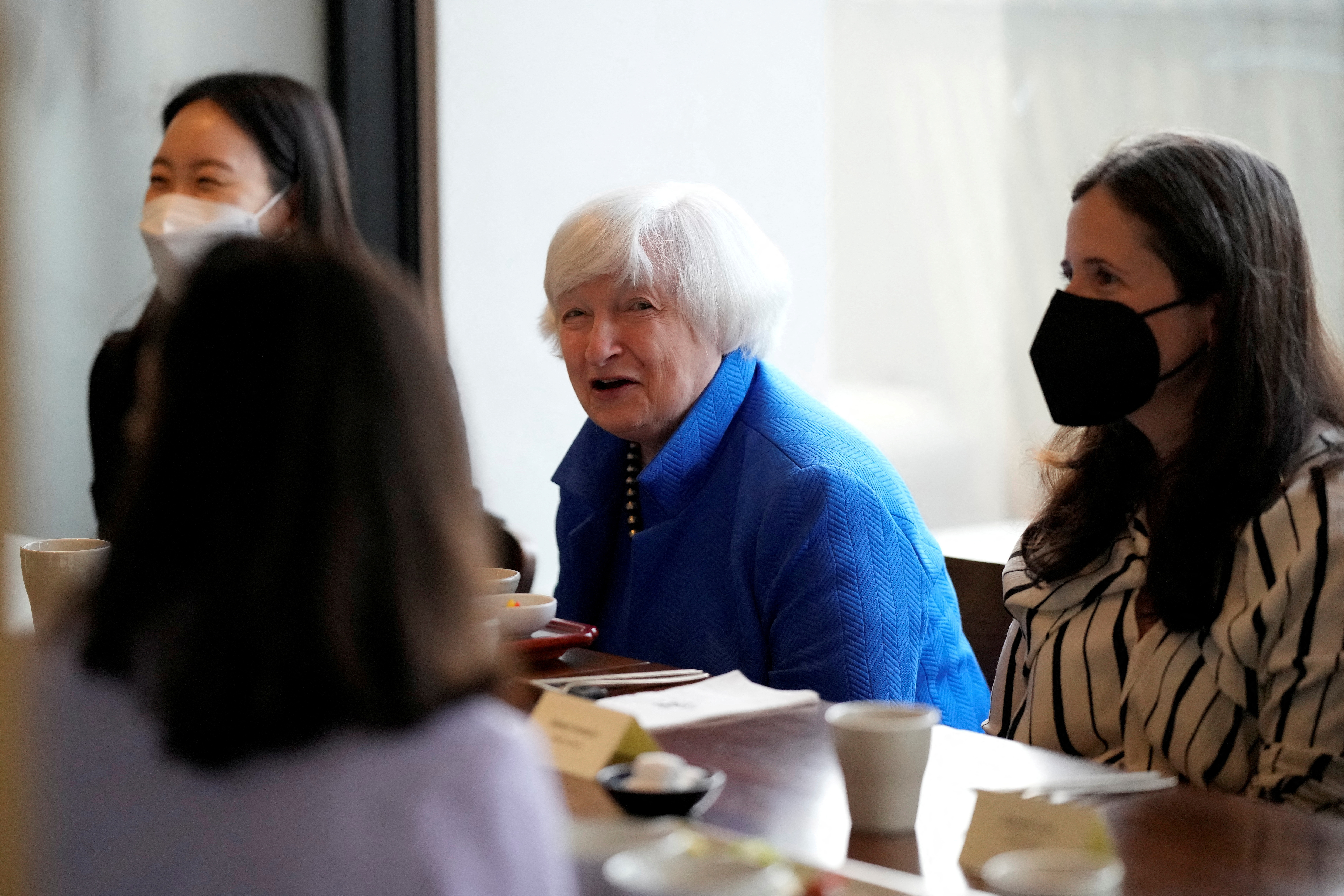 image Yellen vows tough U.S. measures against countries abusing economic order