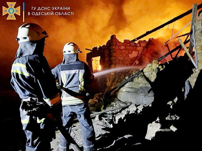 image Ukraine: missiles hit Odesa port; landmark grain deal at risk