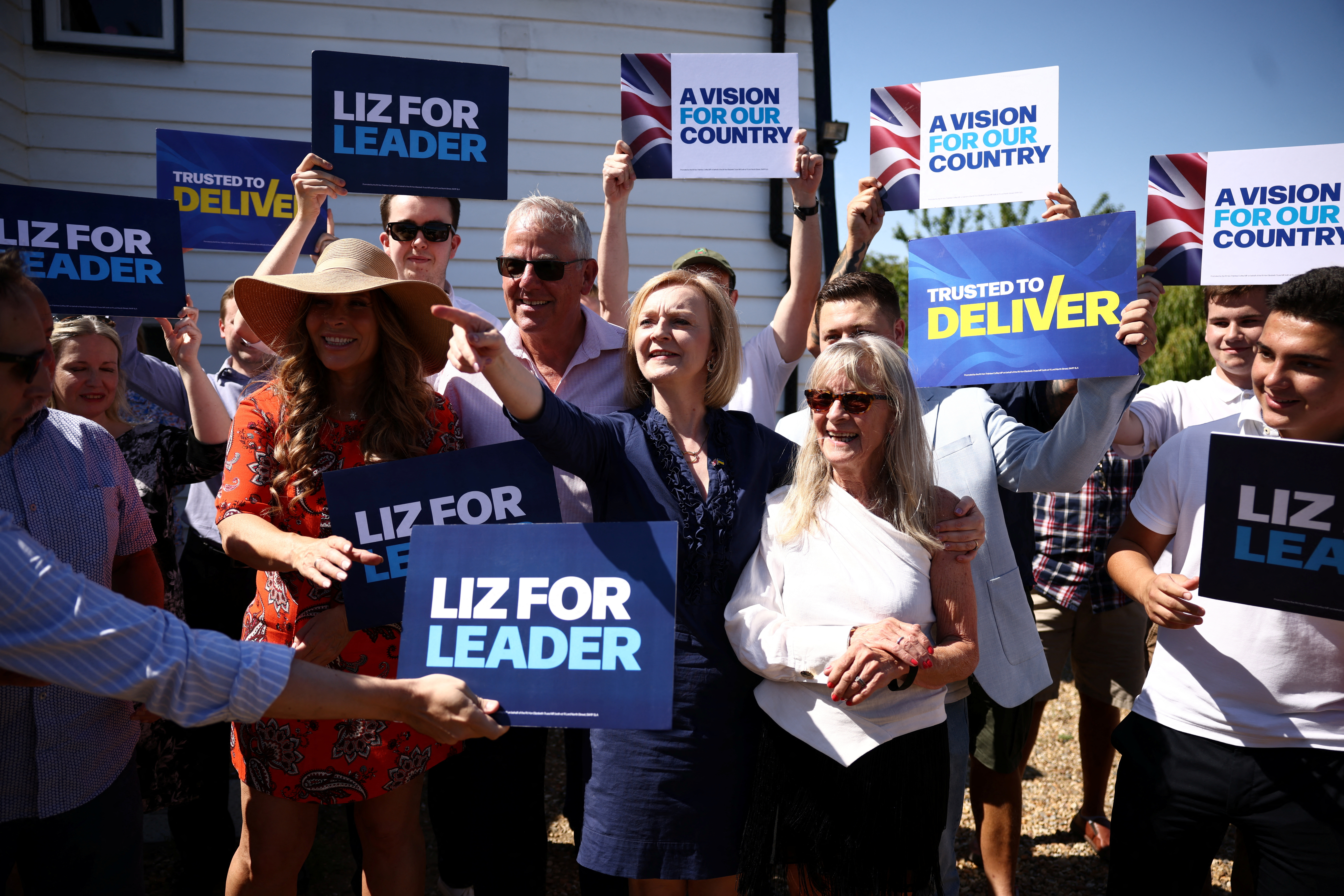 image Britain&#8217;s PM hopefuls promise to get tough on illegal migration