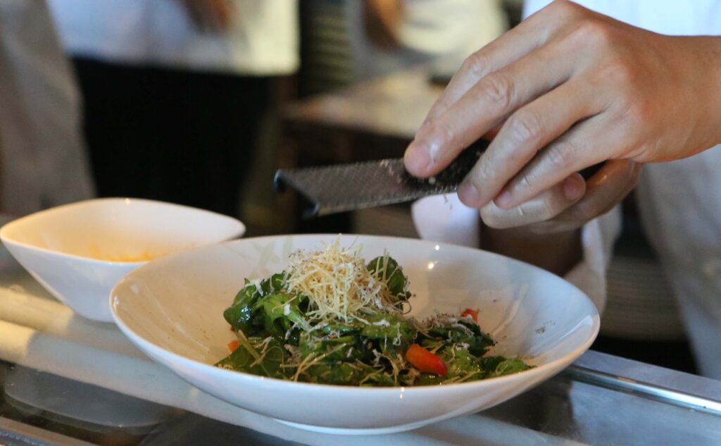 baby spinach salad
