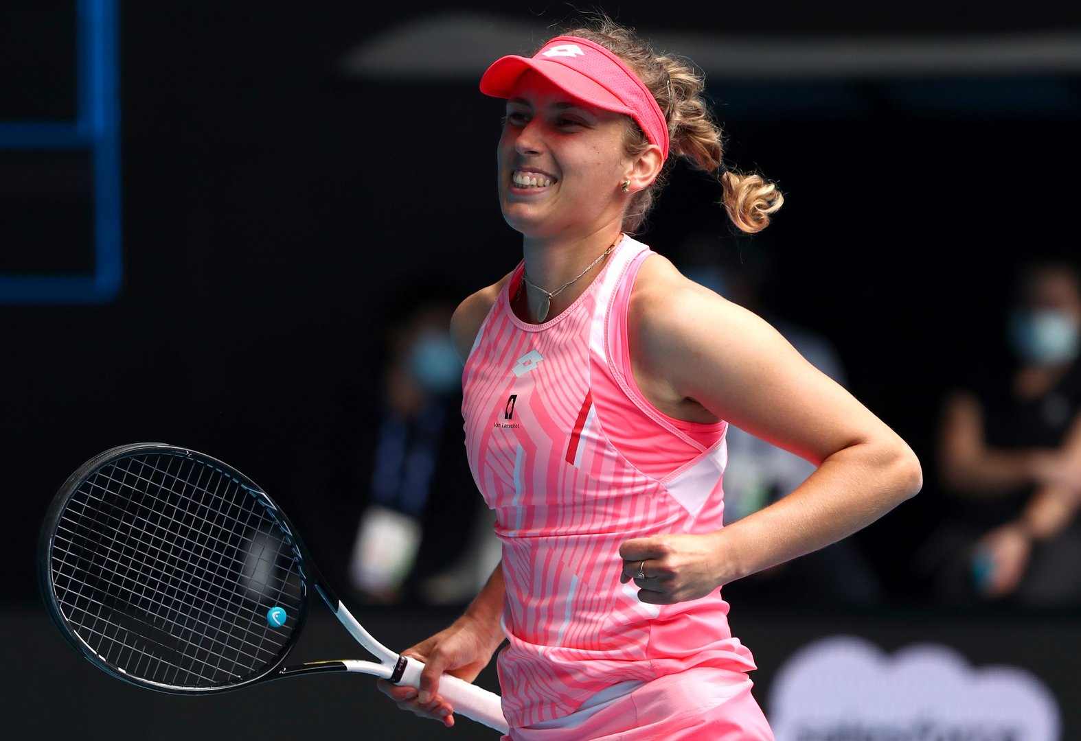 image Mertens beats former Wimbledon champion Kerber to reach last 16