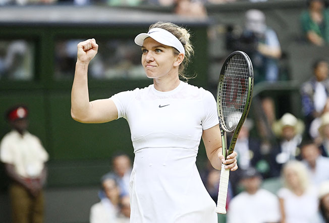 image Halep demolishes Anisimova to reach Wimbledon semi-finals
