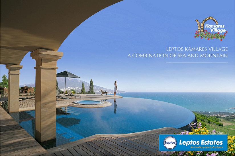 image Leptos Kamares Village: offering a privileged sea, mountain life