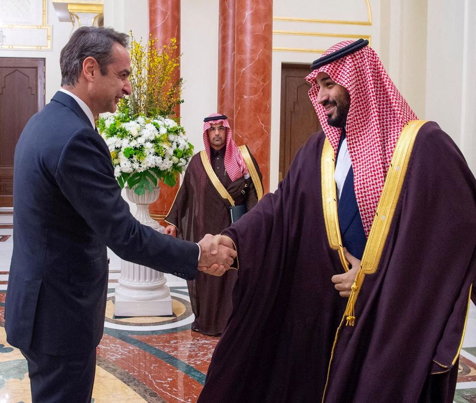 image Saudi crown prince to visit Greece to sign energy, telecoms deals