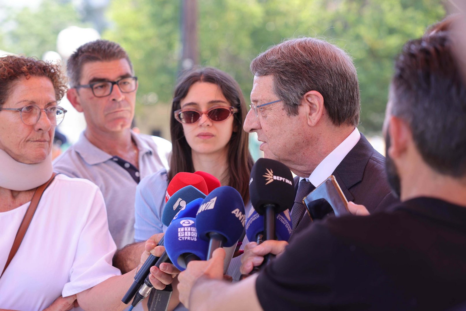image Anastasiades says rebuffed suggestion by Erdogan that they meet in the north