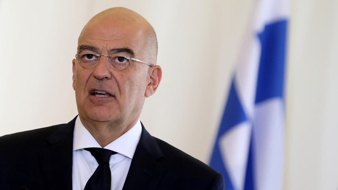 image Greek defence minister in Cyprus