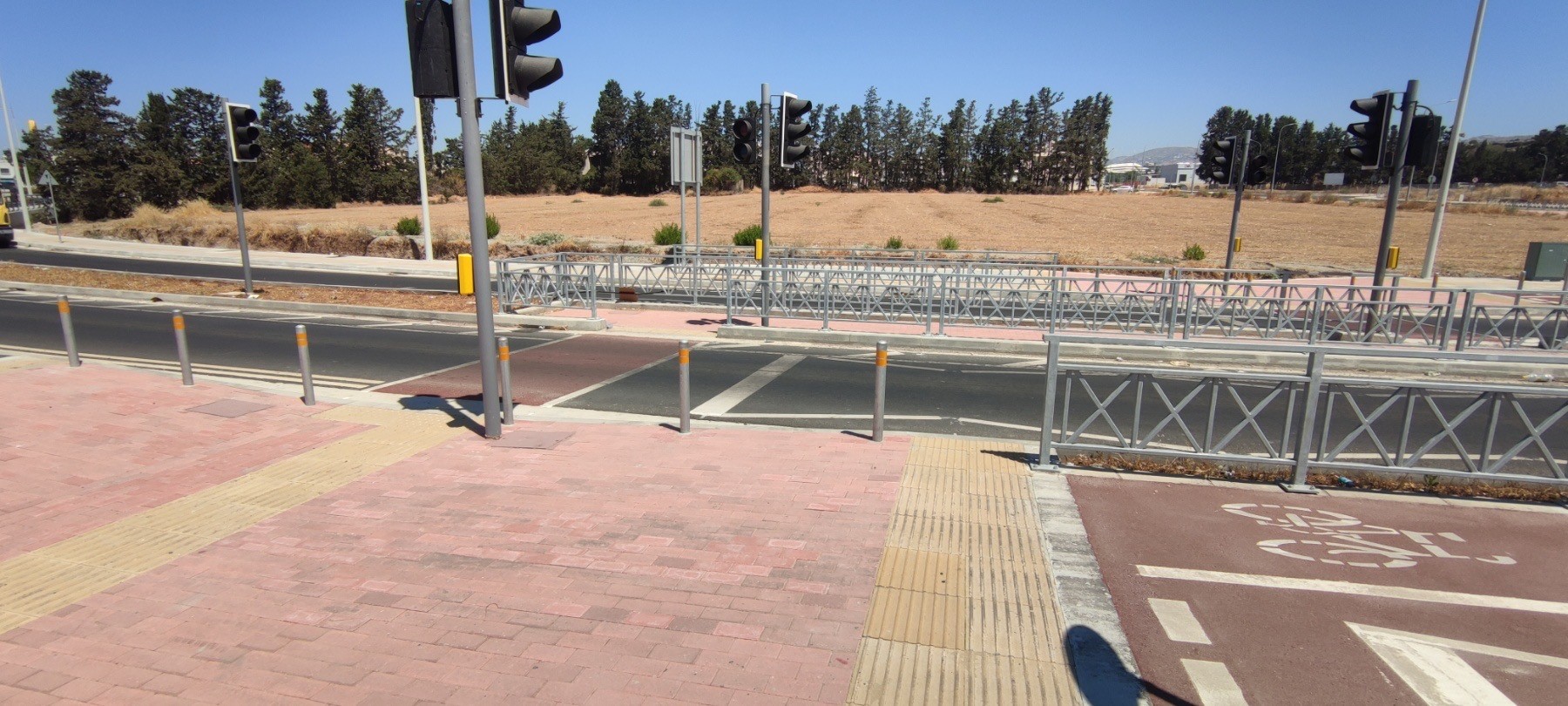 image Three new Pelican crossings in Paphos
