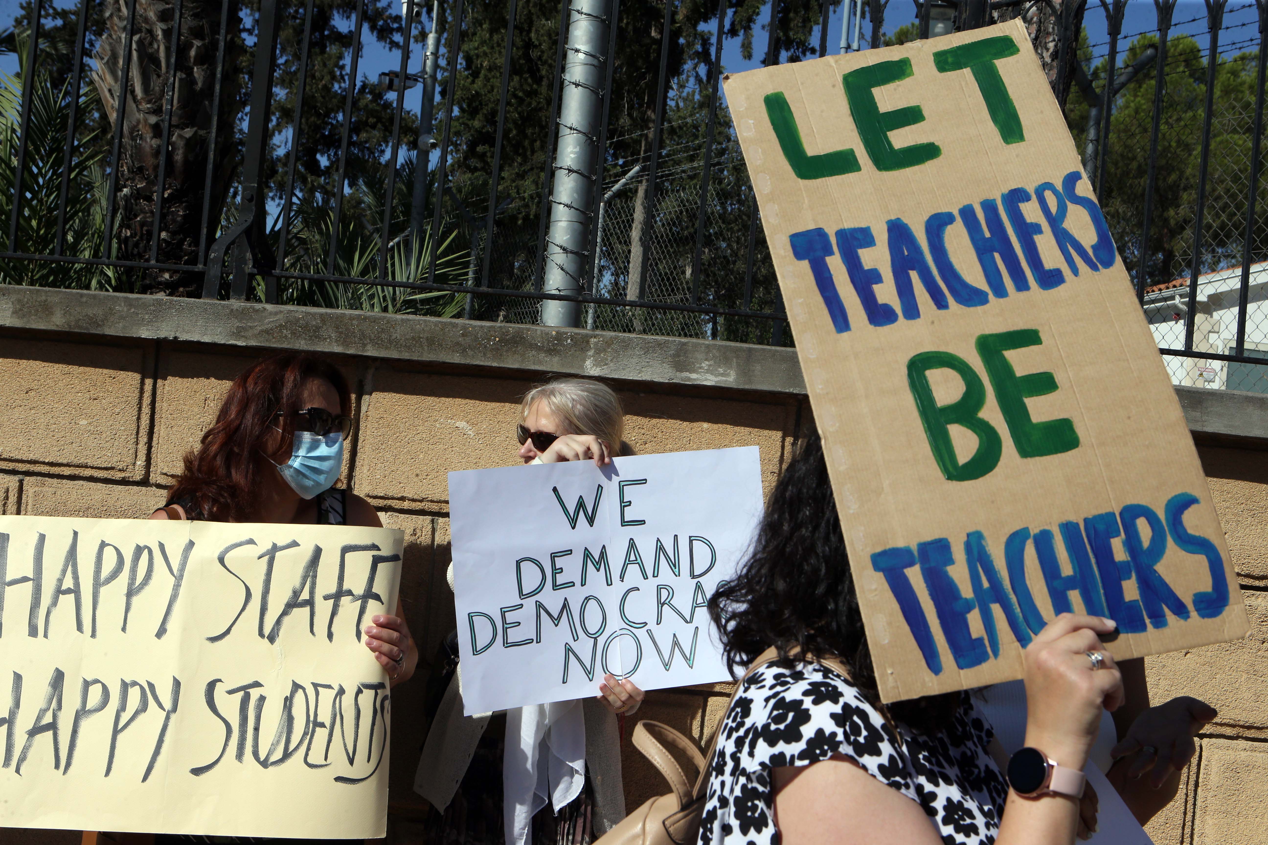 image President urged to intervene in row over sacking of English School teachers
