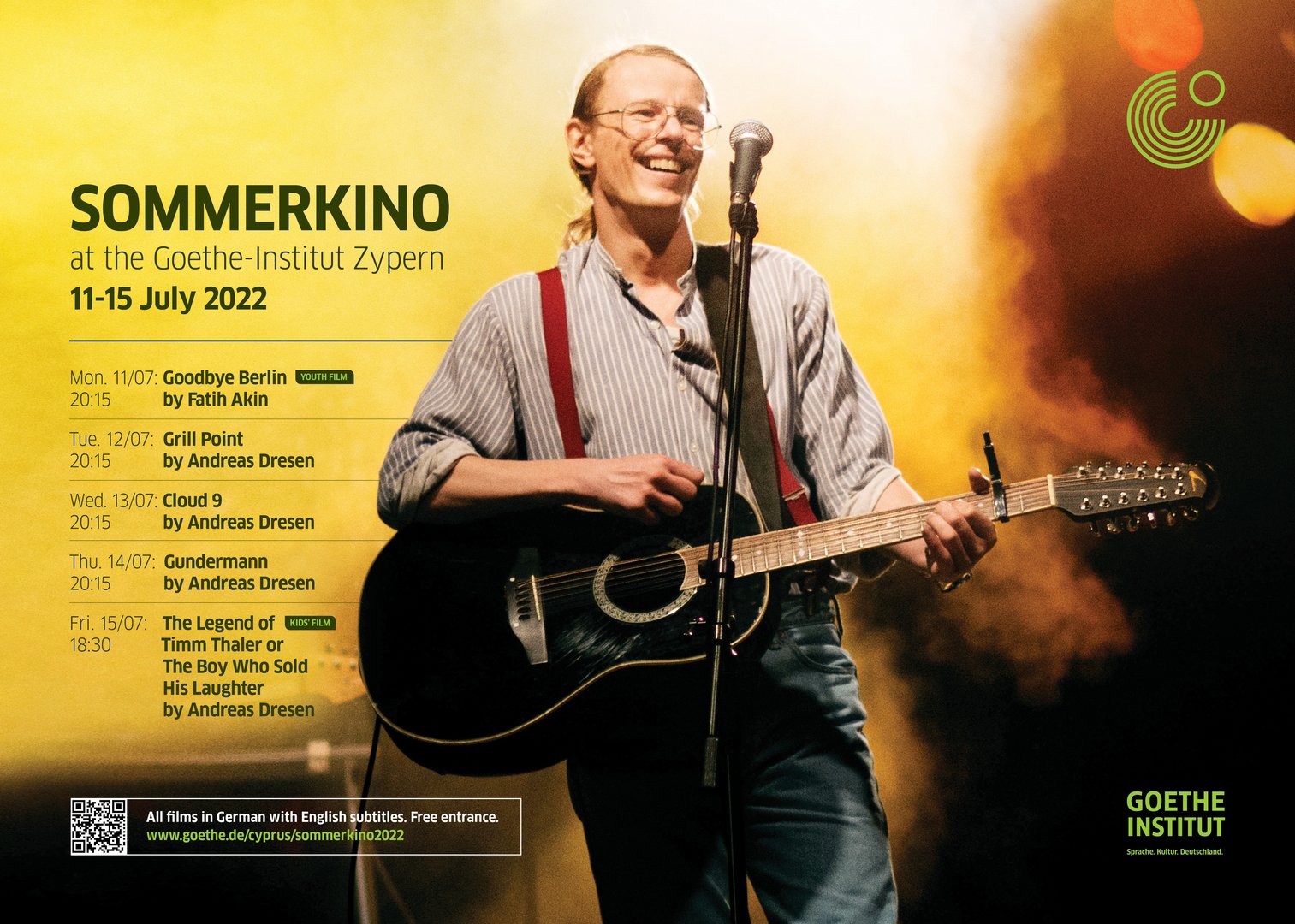 image Sommerkino at the Goethe Institut