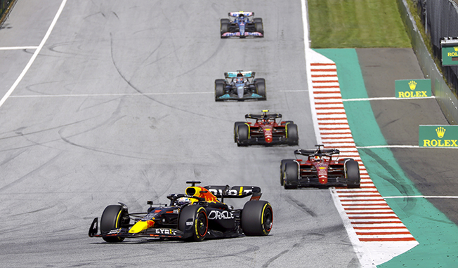 image F1 leader Verstappen wins Austrian sprint race