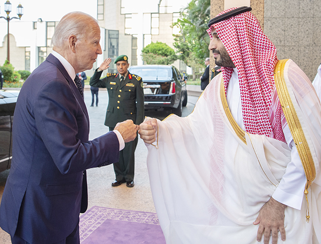 image Biden reassures Arab leaders US committed to region