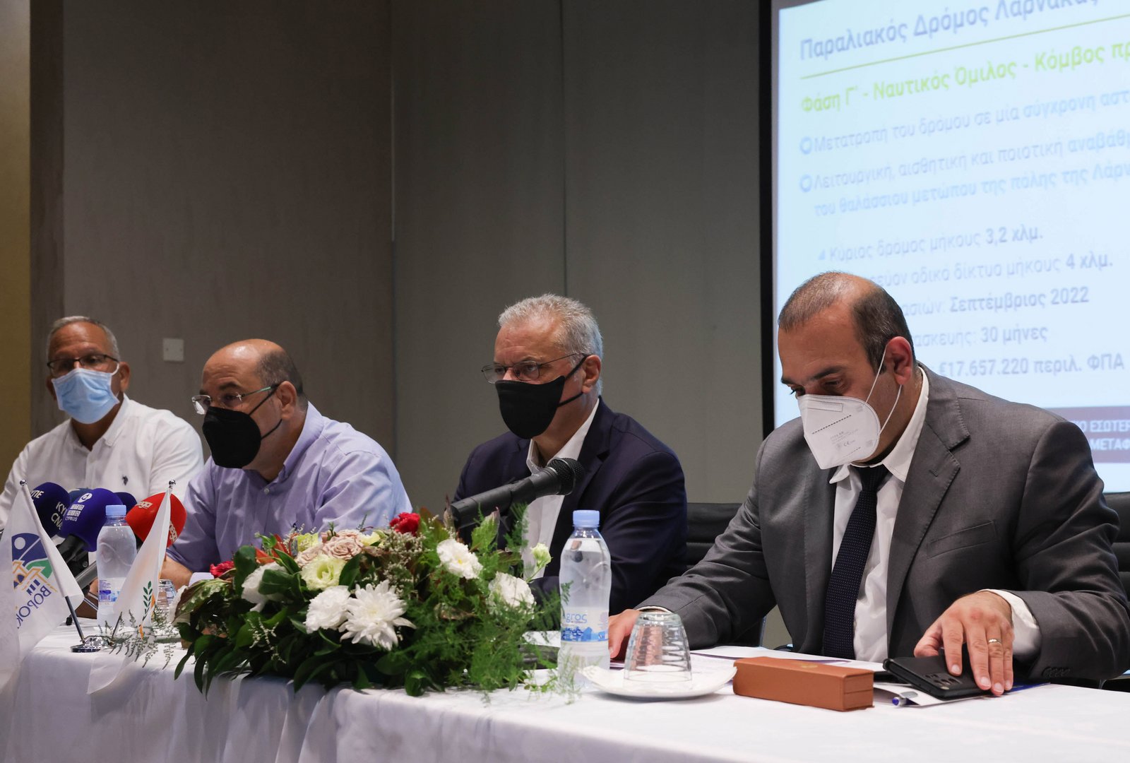 image New contract signed for Larnaca-Dhekelia road