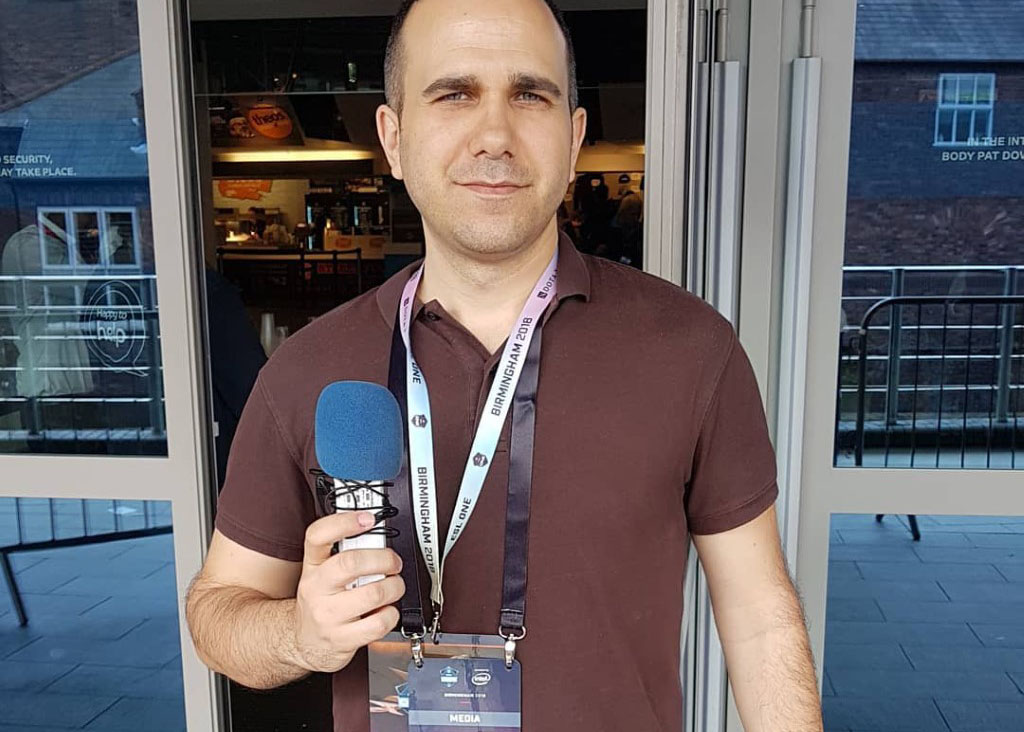 image A minute with Manos Gryparis Radio producer, gaming podcaster and website manager