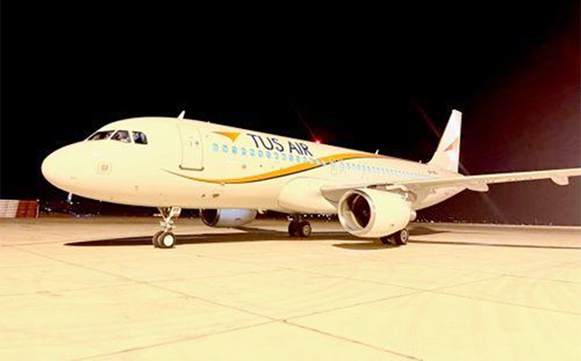 image TUS acquires an Airbus A320, fifth plane in its fleet