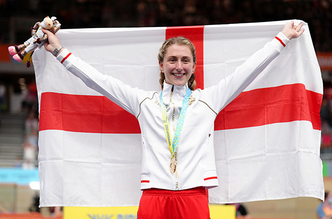 image Dame Laura Kenny defies doubts to claim Commonwealth gold