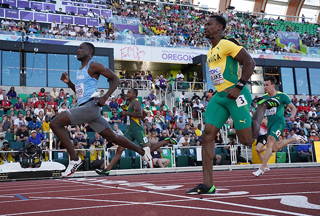 image Tebogo draws Bolt comparisons after showboating to junior record