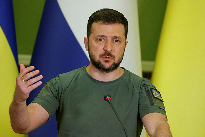 image Ukraine &#8216;helped the West find itself again&#8217;, Zelenskiy says