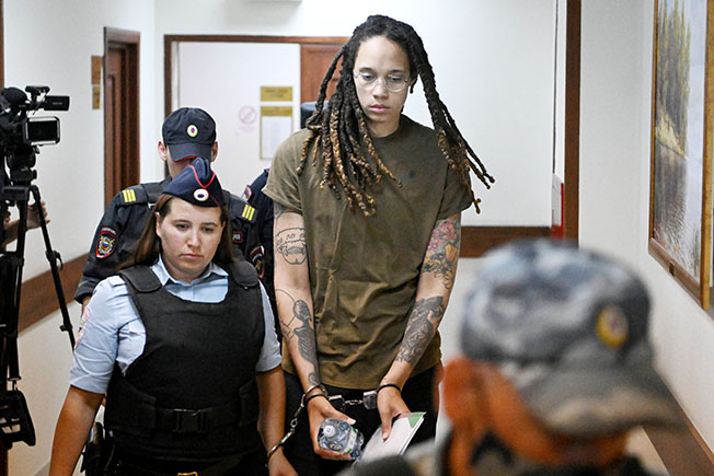 image Russia sentences Griner to 9 years in jail, Biden says it&#8217;s unacceptable (Update 1)