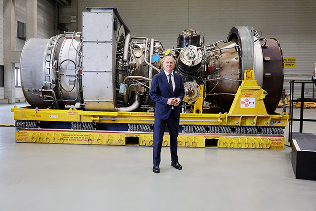 image Germany&#8217;s Scholz says Russia has no reason to hold up turbine return