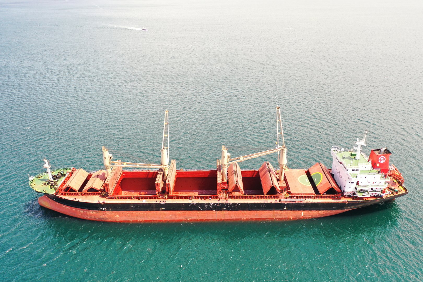 image Two more grain ships sail from Ukraine as third port opens (Update)